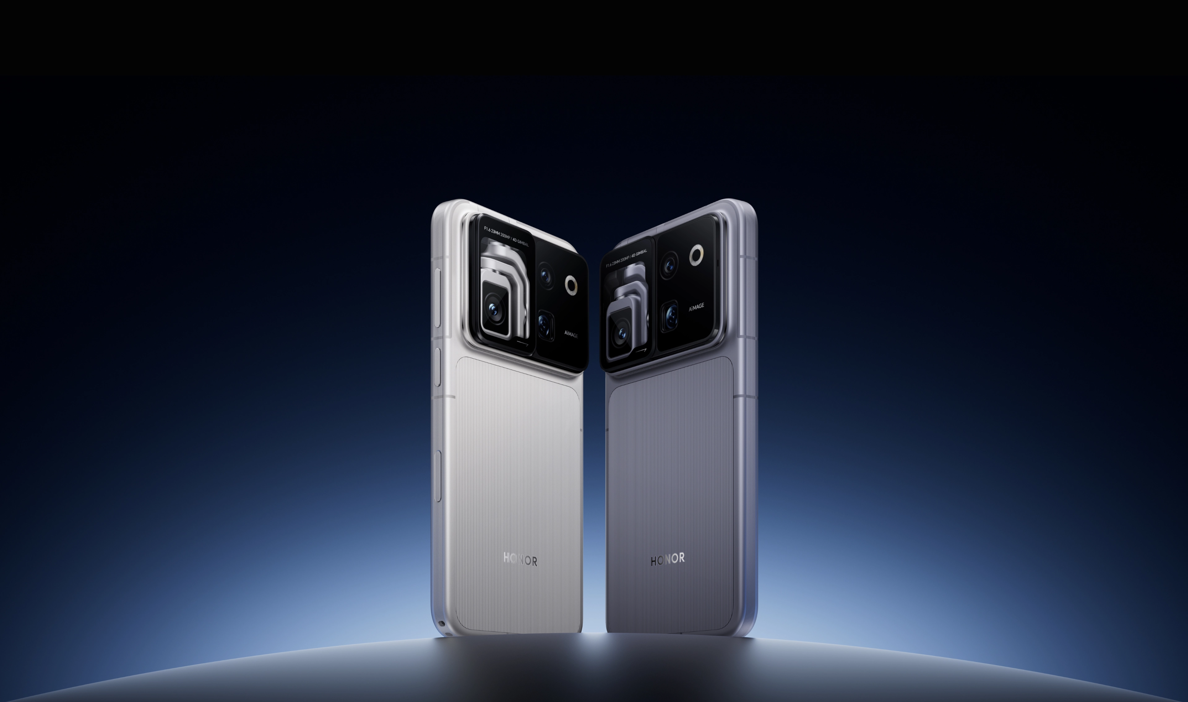 月影灰与星轨银两款荣耀 Robot Phone